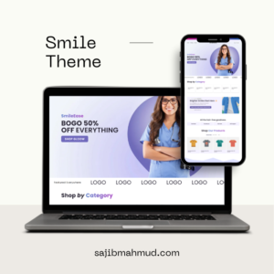 Minimal Smile Shopify Theme: Boutique Website Design